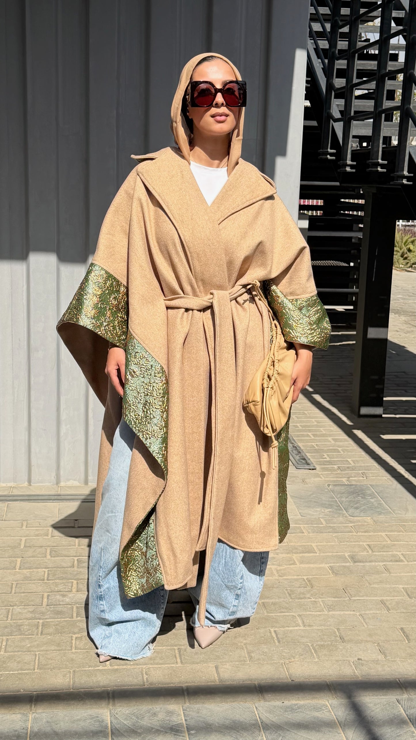 The Luxe Green Glow Kaftan