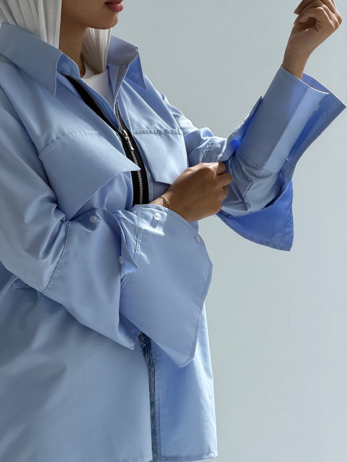 Utility Shirt (Baby Blue)