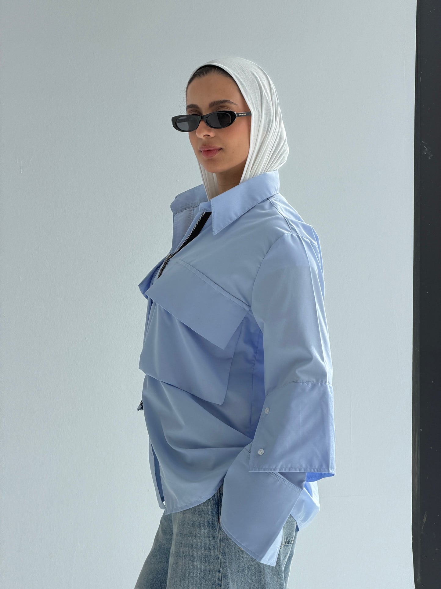 Utility Shirt (Baby Blue)